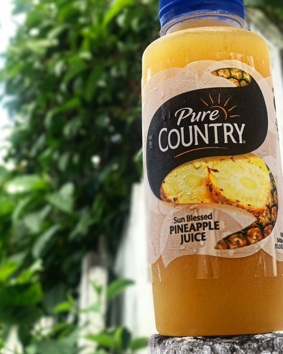 PureCountryJa's tweet photo. Every day can be pure, just add juice!🍍
#PureCountryJuices #PineappleJuice https://t.co/lrtCuRXFdQ