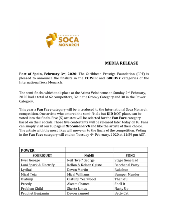 Intl Soca Monarch tweet media