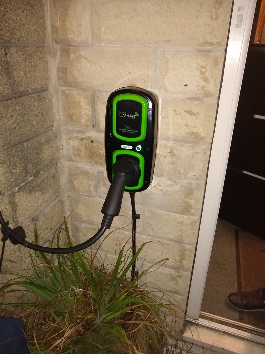 Another fine ECPUK install. This one even included some deft stone masonry from the team!! 
#Rolec #evcharging #ElectricVehicles #evchargepoints