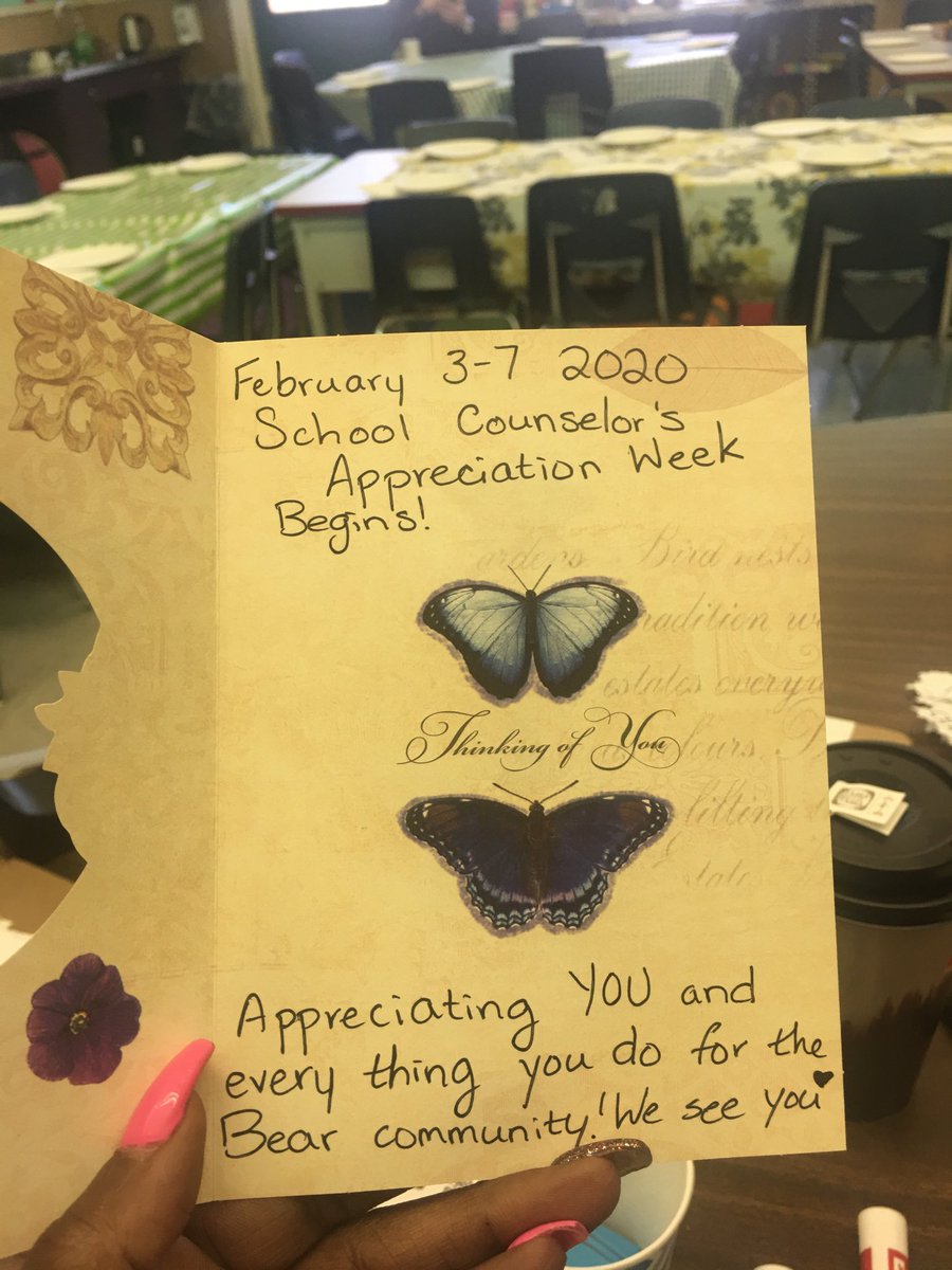 Honestly I forgot that it is Counselor Appreciation Week. I choose Love by “showing-up” each day in my calling...planting &amp; watering seeds,...letting the universe do the rest. #ThankYouFredFinch