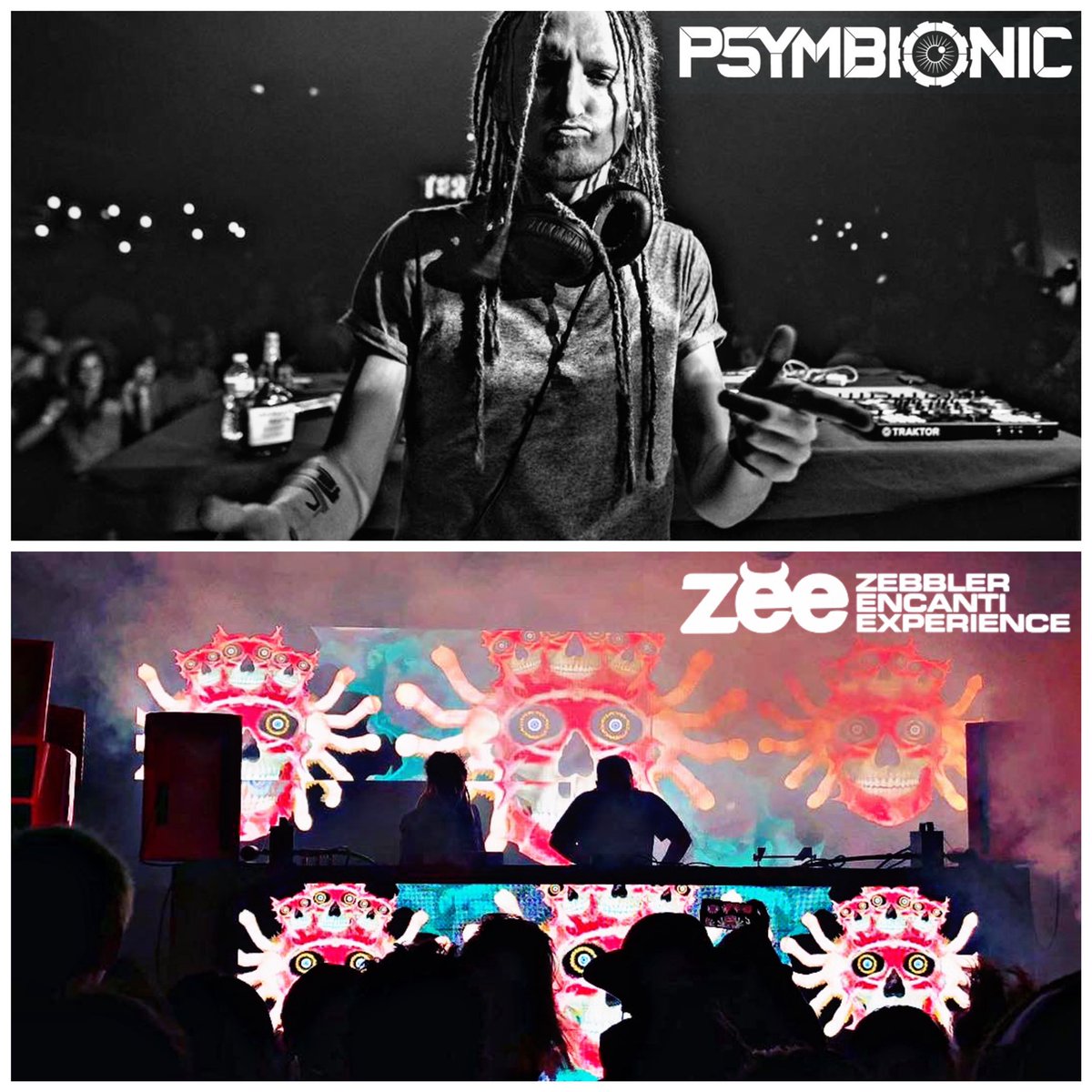 So ready to get weird w/ <a href="/Psymbionic/">𝘗𝘚𝘠𝘔𝘉𝘐𝘖𝘕𝘐𝘊</a> &amp; <a href="/zebbler/">Zebbler</a> <a href="/encanti/">encanti</a> Experience during #AlteredThurzdaze at <a href="/TheMousetrap/">The Mousetrap</a> THIS #THURZDAY! Support by @christian_the_dj, <a href="/hennisthepennis/">smylezbass👽💀</a> (Smylez) &amp; <a href="/ToneVizion/">ToneVizion</a>! 🔥👾 Full info/RSVP: facebook.com/events/s/alter… - Get tix at indymojo.com!