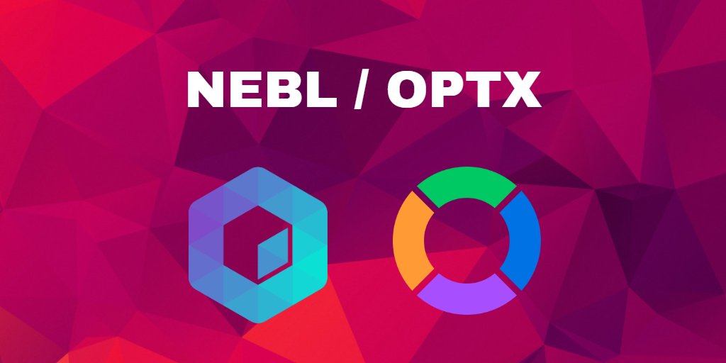 ExchangeOptimus's tweet image. #Neblio is now listed in #optimusexchange First pair: $NEBL / $OPTX: 
trade.optimus.exchange/trade/NEBL-OPTX

Happy Trading!

@neblioteam #Neblio