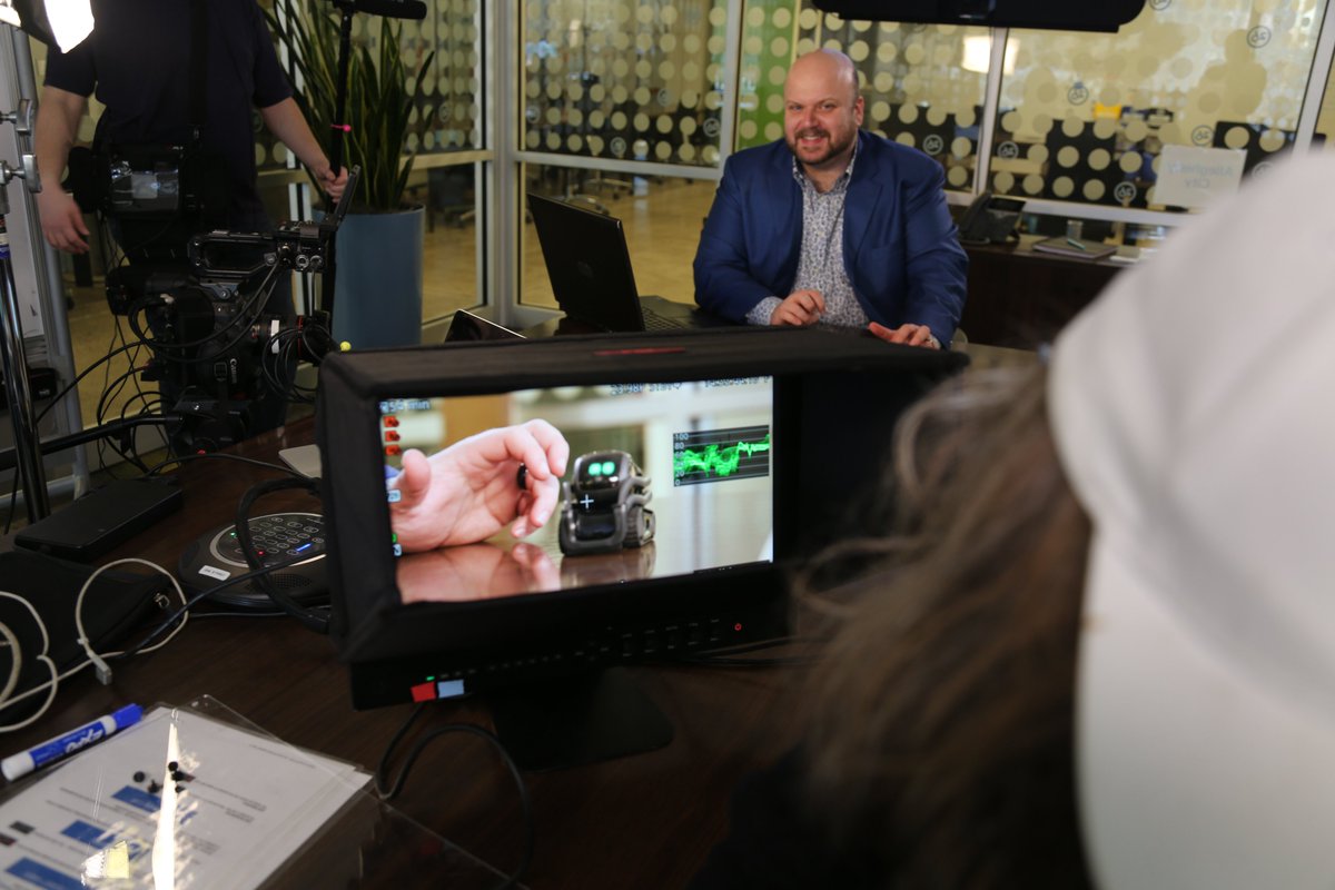 DigitalDreamLab's tweet image. Officially welcoming Vector to the office!