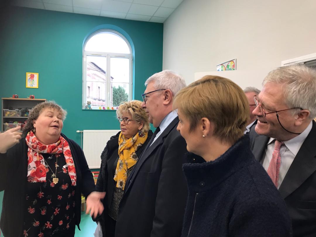 CafduNord's tweet photo. #événement Inauguration du multi-accueil et du relais assistants maternels de l'Espace Enfance  Seydoux Le Cateau-Cambrésis.
➡️La Caf investit pour le bien-être des enfants &amp; des parents + les professionnels de la #petiteenfance #ram #multiaccueil https://t.co/YmXWqTCqwO