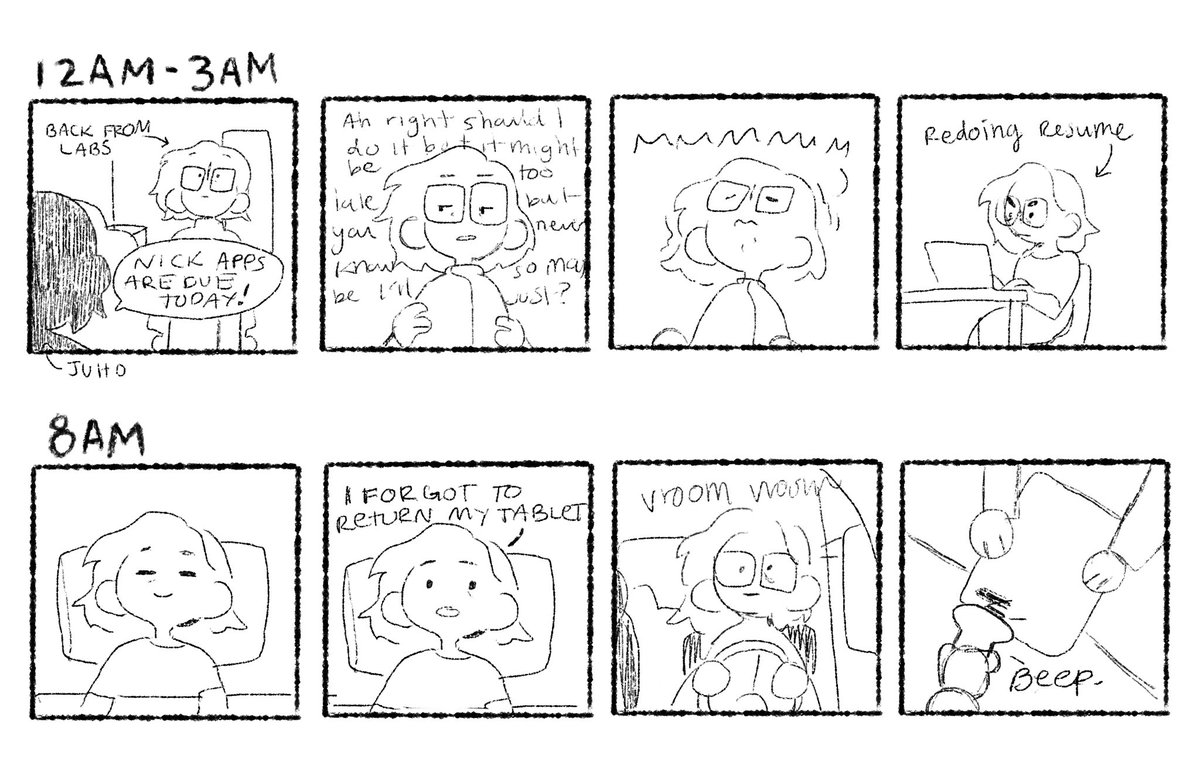 here were the two whole ass hourlies I did Saturday LOL 