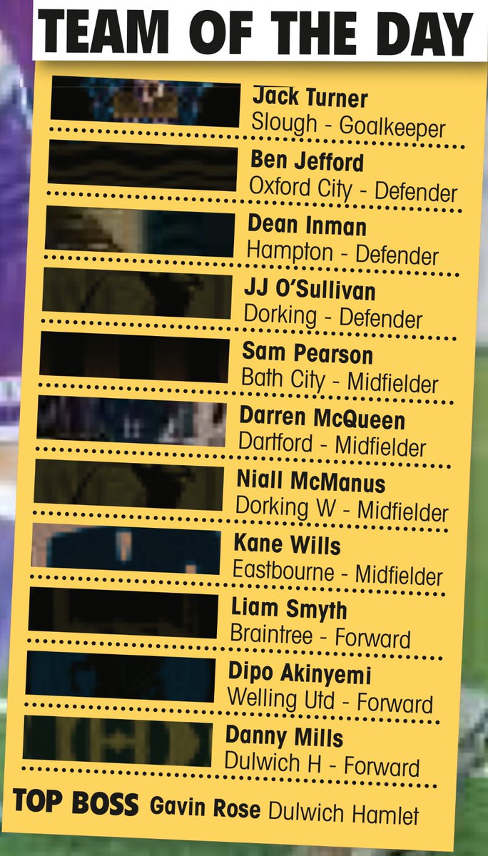 TOTW | Congratulations to <a href="/BenJefford/">Ben Jefford</a> who has made it into both @Vanarama and <a href="/NonLeaguePaper/">The Non-League Paper</a>’s team of the weekend for his performance against Slough Town!

#City1882 #Hoops #Oxfordshire