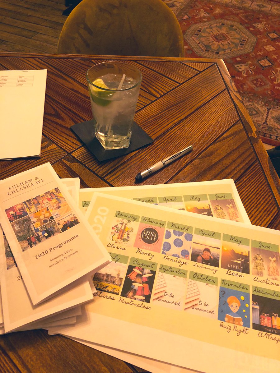 fulhamwi's tweet photo. New programmes ready to hand out at this evening’s meeting. Looking ahead to a brilliant year. #keeplearnig #outandabout https://t.co/zBJNYz6kuC