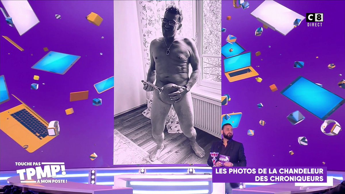 TBT9_W9's tweet photo. Les photos de la chandeleur des chroniqueurs 😂 #TPMP https://t.co/N5zRAuknqw