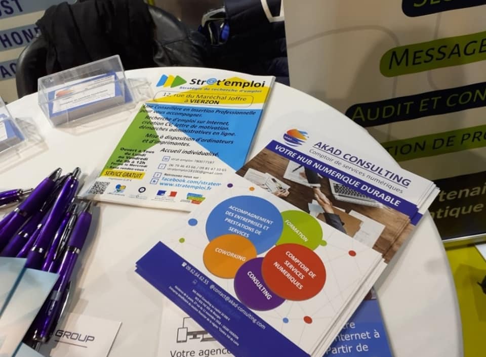 Strtemploi1's tweet photo. @Strtemploi1 était au salon des professionnels du numérique à Tours dans le cadre des HTD2020.
Merci a @AkadConsulting pour ce travail de collaboration .

#solidaritevierzonnaise
#numeriquepourtous
#HTD2020 https://t.co/RSWHw8N5jR