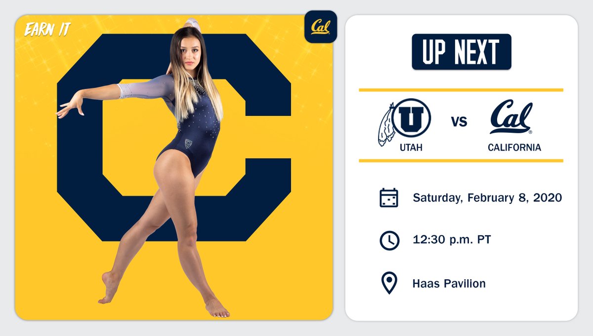 Back in #OurHaas this week to celebrate our alumnae &amp; <a href="/WomenatCal150/">BerkeleyWomen150</a>!

▪️ Pre-Meet: Blue &amp; Gold Fan Zone, Poster Making &amp; more!
▪️  In-Meet: Live DJ &amp; amazing routines from the Bears &amp; <a href="/UtahGymnastics/">Utah Gymnastics</a>!
▪️  Post-Meet: Lights Out Dance Party!

🎟:  calbea.rs/36PyXOd