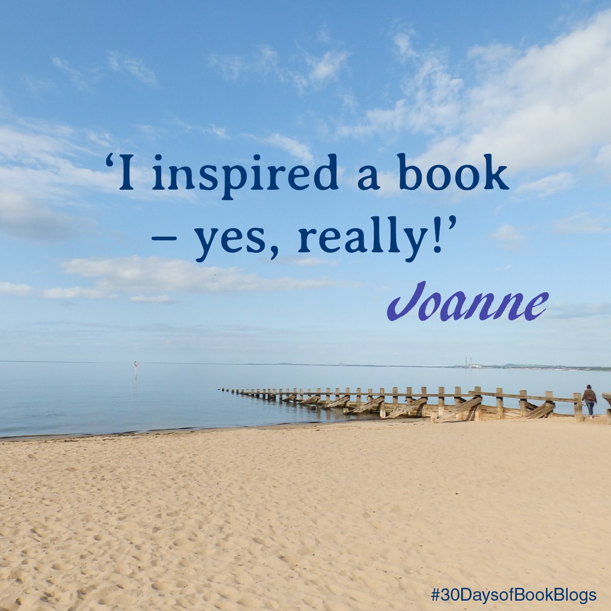 lornagrayillus's tweet image. I am delighted to share the final part of #bookblogger Joanne's interview for #30DaysofBookBlogs.

I asked Joanne @portybelle if she was able to share any unusual little facts about an author or book. Her reply was unexpected!

Joanne says: 'I inspired a book – yes, really!'
