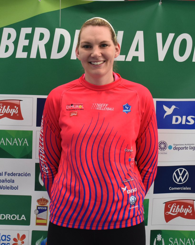 CVHaris's tweet photo. 🏆 #LigaIberdrola Tops de la jornada | 👕Nuestra jugadora Brooke Kranda, entre las mejores de la jornada 1️⃣6️⃣ de la #LigaIberdrolaVB💥🔝
¡GRANDE LEONA!🦁👏🏻
¡Seguimos trabajando!💪🏻💙 https://t.co/eQ7riYxbcy