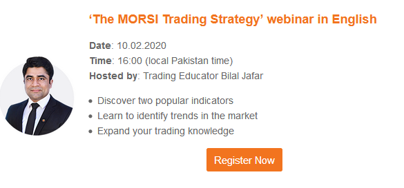 forexbrokerhub's tweet photo. ‘The MORSI Trading Strategy’ webinar in English

Date: 10.02.2020
Time: 16:00 (local Pakistan time)
Hosted by: Trading Educator Bilal Jafar

https://t.co/hrx3vrWA2y

#bilal-jafar #forex #forex-trading #fbh #morsi-trading-strategy #webinar https://t.co/SNO6LVR79i