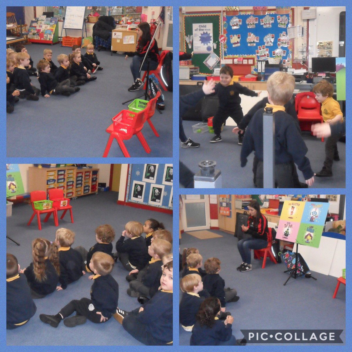 JonesMemorial's tweet photo. Pupils in Reception enjoyed listening to how to become more healthy as part of their @actioncancer Live Well’ program. https://t.co/leysWoEF7H