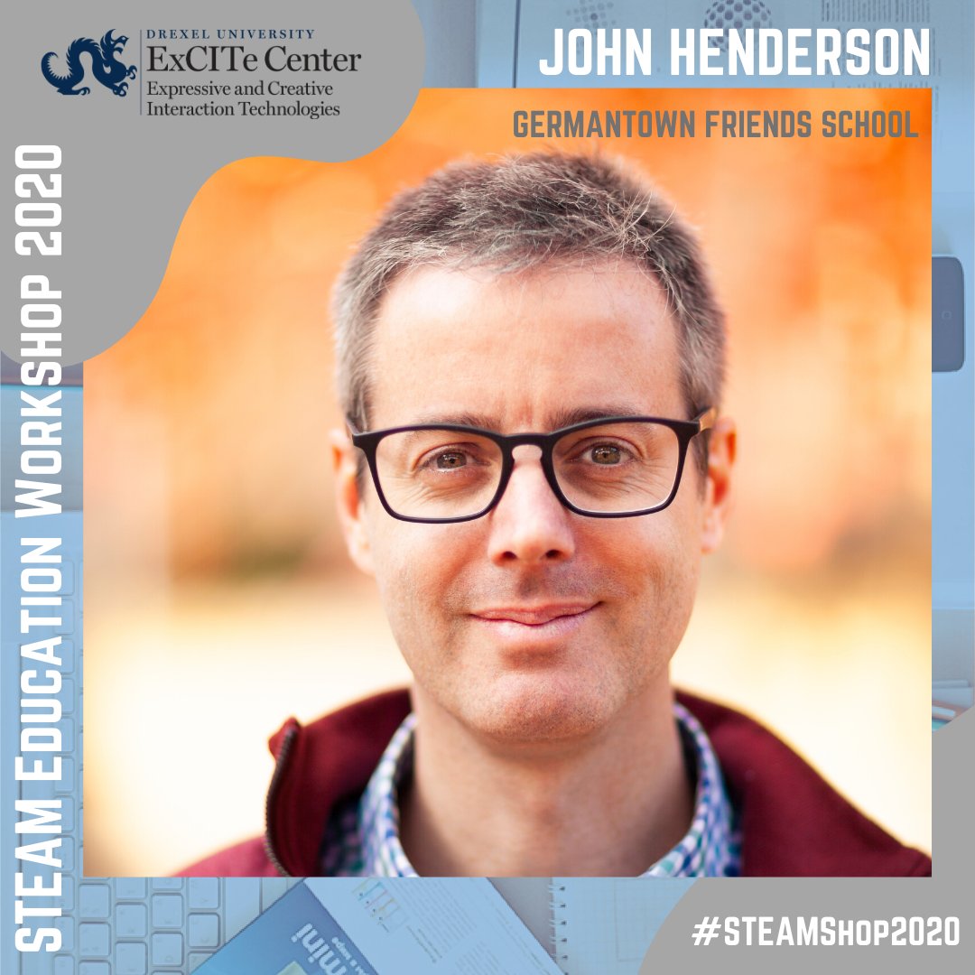 John Henderson of @GFSchool is among the fantastic speakers at this year's #STEAMEducationWorkshop -- will you be there for the day of presentations and hands-on workshops? #STEAMShop2020

RSVP Here: ow.ly/JrIA50xUve4