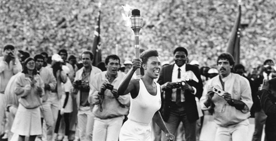 olympic torch bearer