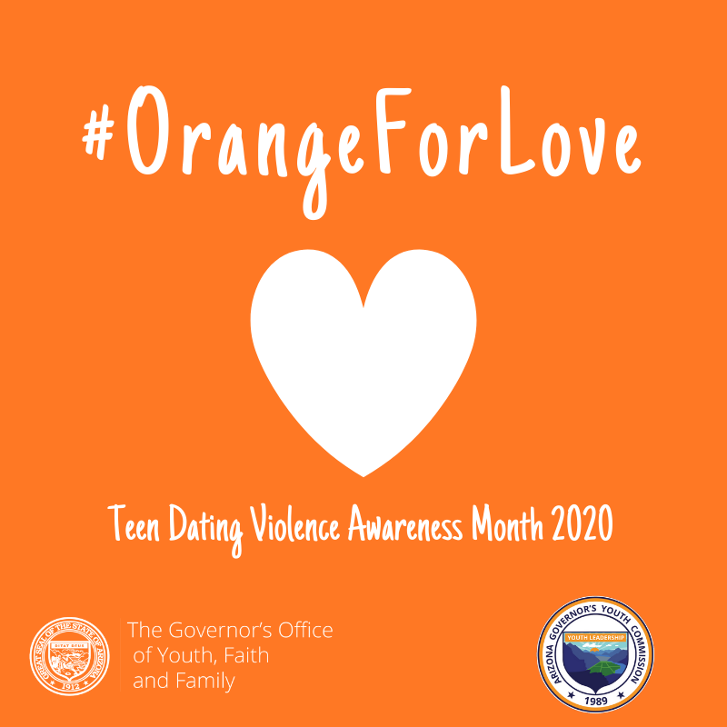 February is Teen Dating Violence Awareness Month. Join <a href="/loveisrespect/">love is respect</a> to learn #1Thing about teen dating violence &amp; help raise awareness by sharing with family &amp; friends. Every teen can make a difference! loveisrespect.org/teendvmonth #OrangeForLove #TeenDVMonth #TDVAM2020