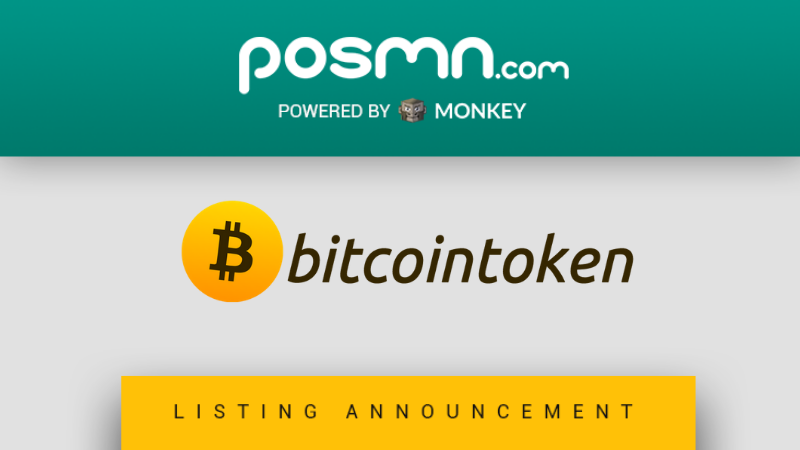 We are happy to announce that <a href="/_bitcointoken/">BitcoinToken ($BTCT)</a> is listed on POSMN Platform.

You can now deploy your $BTCT masternodes for only $0.4-$0.5 per month through posmn.com 

Check Masternode stats &amp; Coin overview here: 
posmn.com/currencies/bit…

#Masternode #Hosting #BTCT