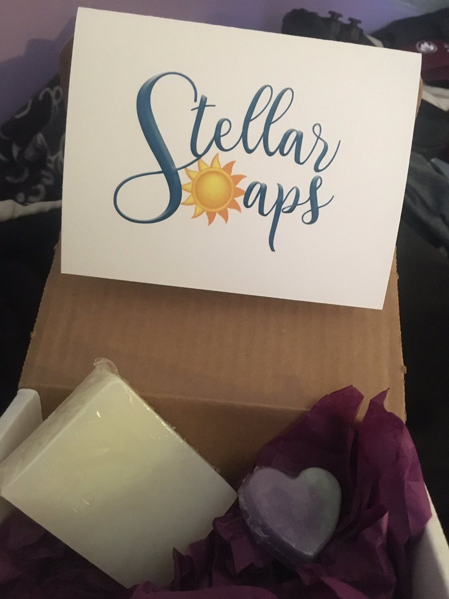 I just received my fragrance free soap bar from  @stellarsoaps and I can’t wait to try it, thanks so much mama! 