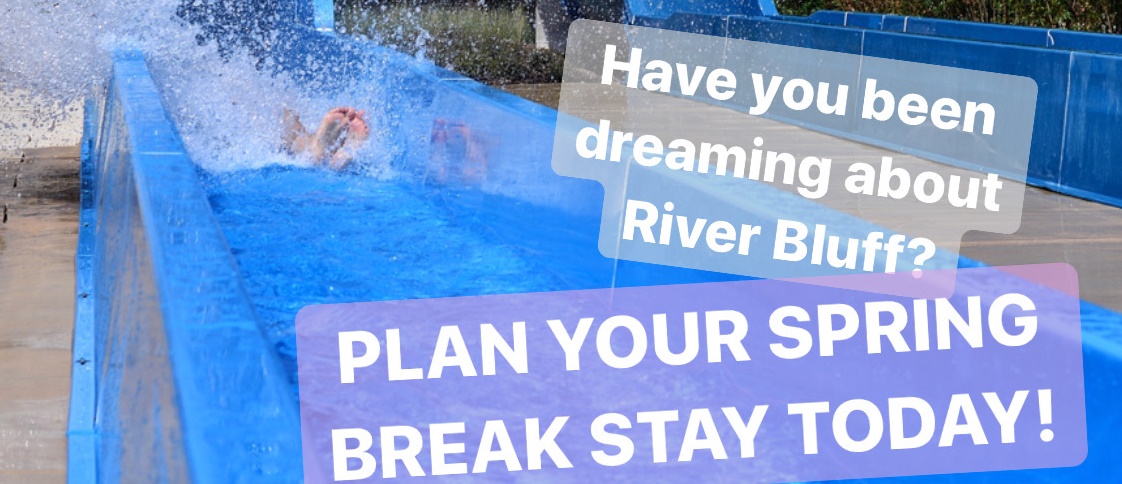 JWSanAntonio's tweet photo. It may be Winter now, but have you been thinking about Spring already? 

Our River Bluff Experience may be the perfect Spring Break destination! @JWSanAntonio #SpringBreak #waterpark #fundestinations #Texas https://t.co/zrMKI2oeH6
