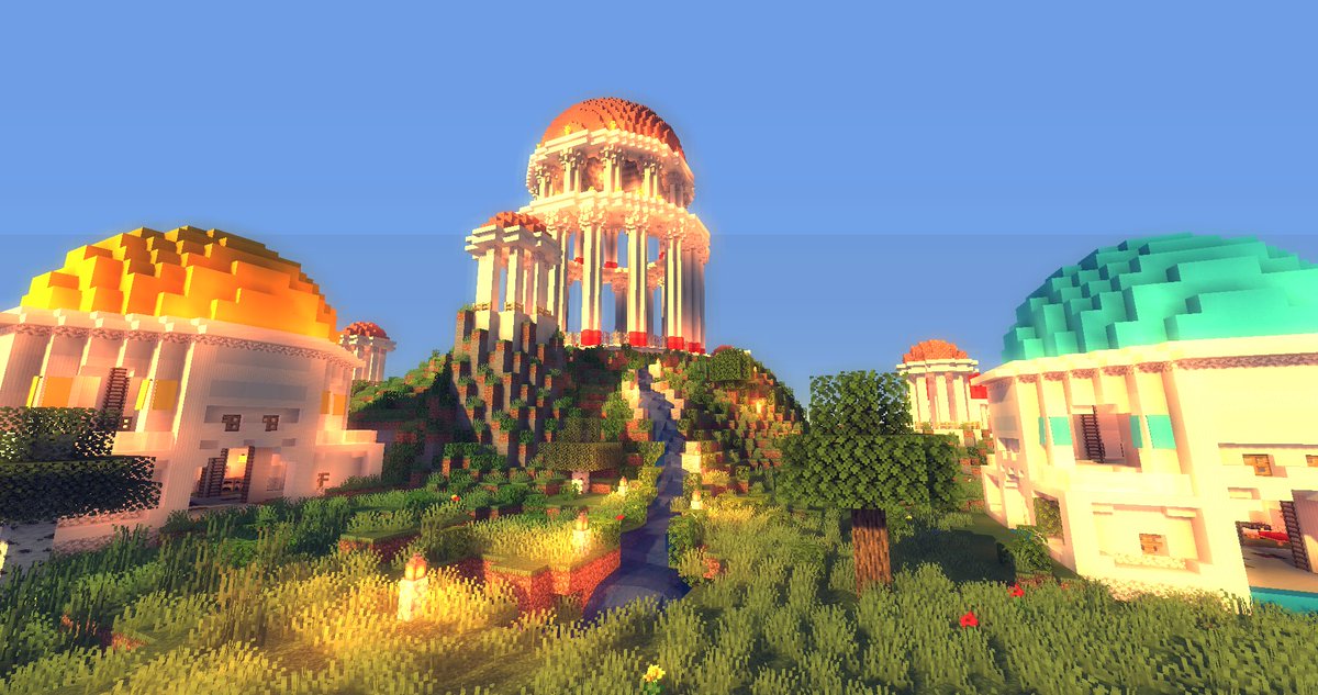 FillItUpMC's tweet photo. En bonus, un petit aperçu du spawn de l’événement : https://t.co/3LMRII7lc4