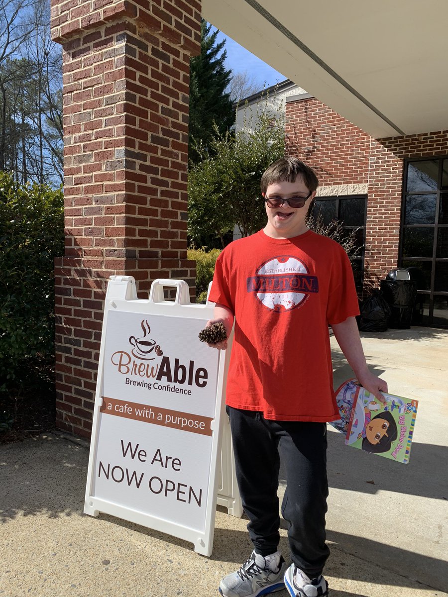 UniteOurVoices's tweet photo. Fun day with Jacob in #Alpharetta, GA.  Ate at @SmokeJackBBQ then went to @BrewableA to get a desert and then enjoyed Wills Park for a walk and picking out a book at the @LtlFreeLibrary 📚 #LoveOurCity 😃💛 https://t.co/8D1xJSJ6op