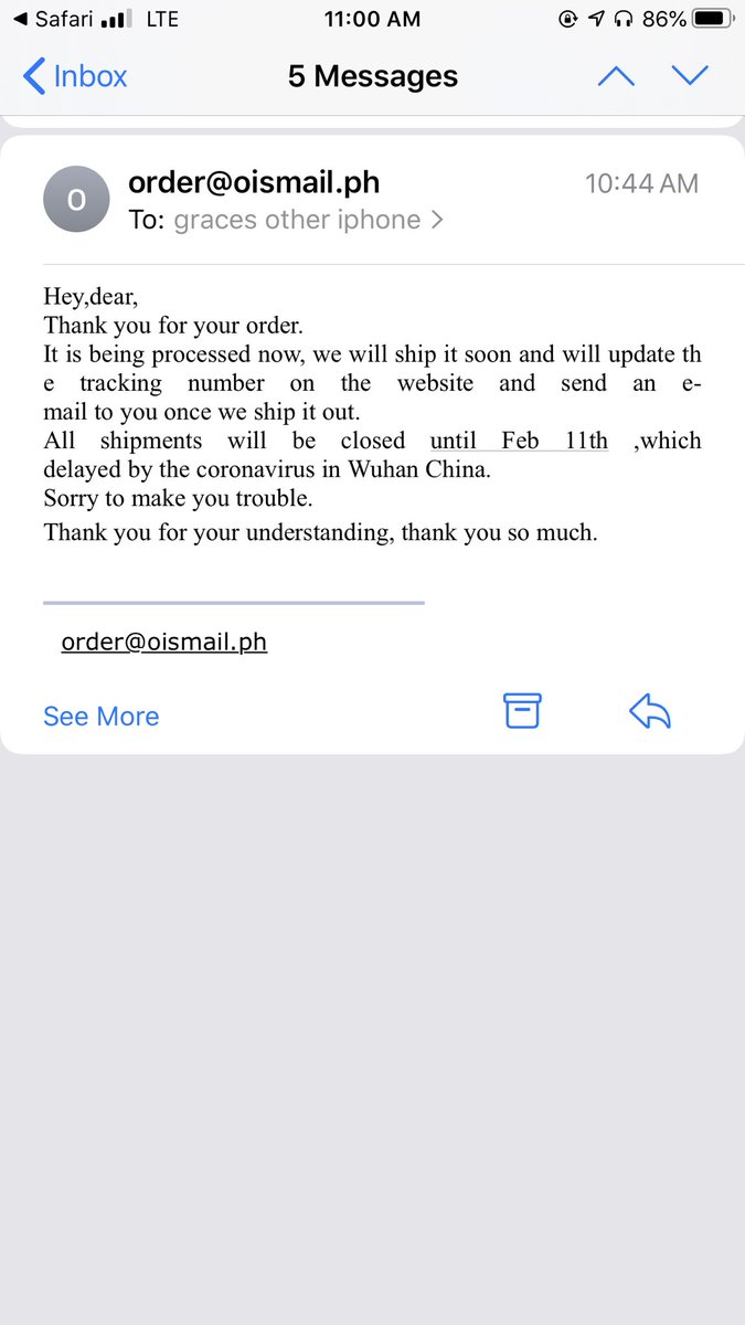 graceccurry16's tweet photo. my fake IDs are taking so long because of the coronavirus are you kidding me #CoronavirusOutbreak https://t.co/yVO03WezKo