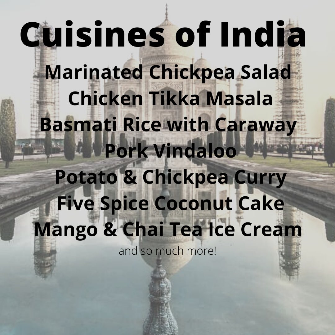 This week we will be service Cuisines from India!! Reserve your table now 🇮🇳 #EatAtTaylors #TaylorsRestaurant #CuisinesOfIndia #OkstateHTM #spearsbusinessosu