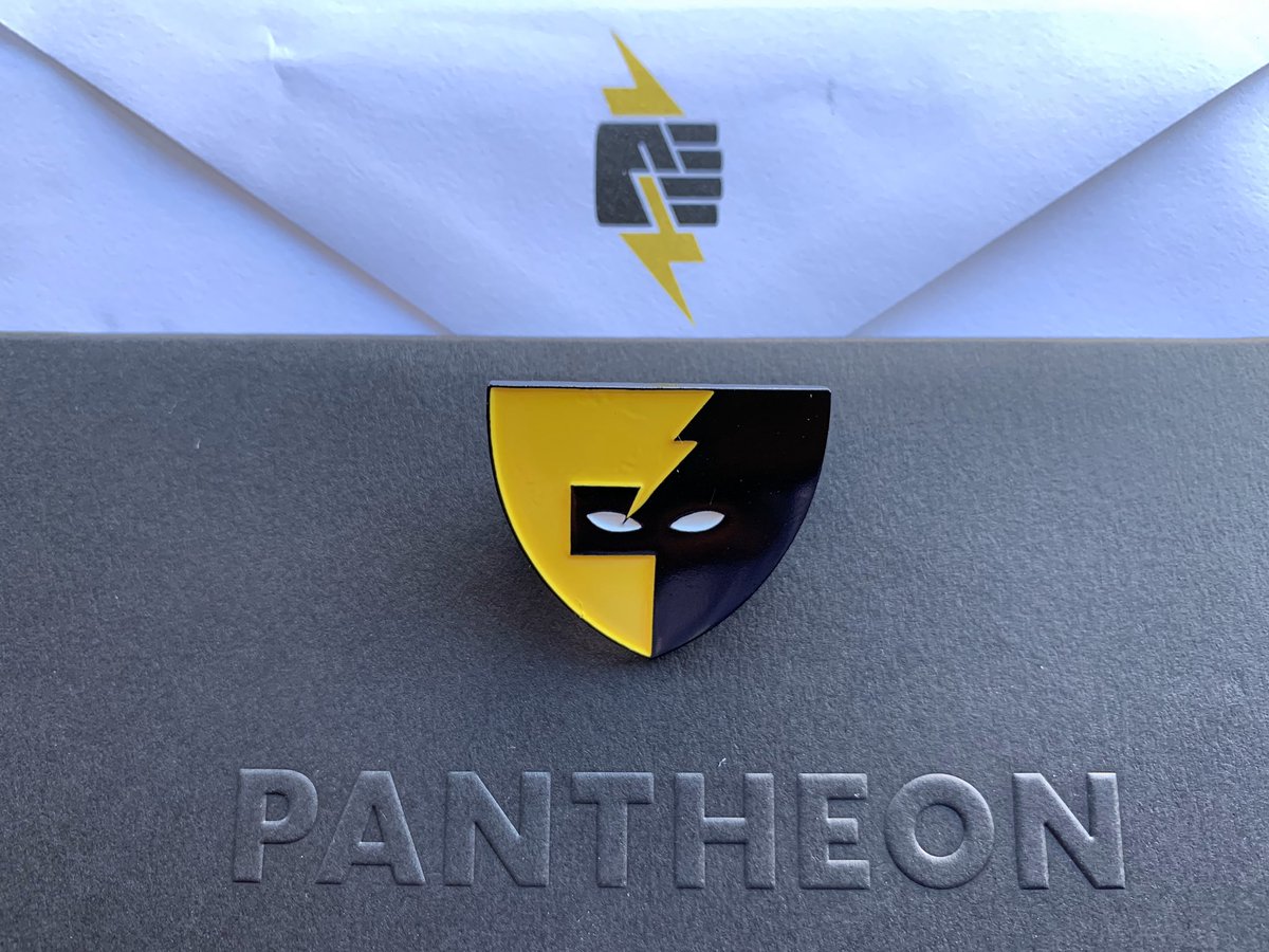 Pantheon Heroes pin