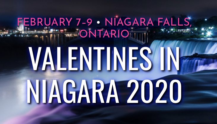 TorridSouls's tweet photo. HANDS UP if you’re joining us at the non-stop party this weekend at #VIN.
#ValentinesinNiagara, the largest lifestyle event and conference for couples of it’s kind in Canada.
Come enjoy your naughty side. https://t.co/9vWqfZEZVu