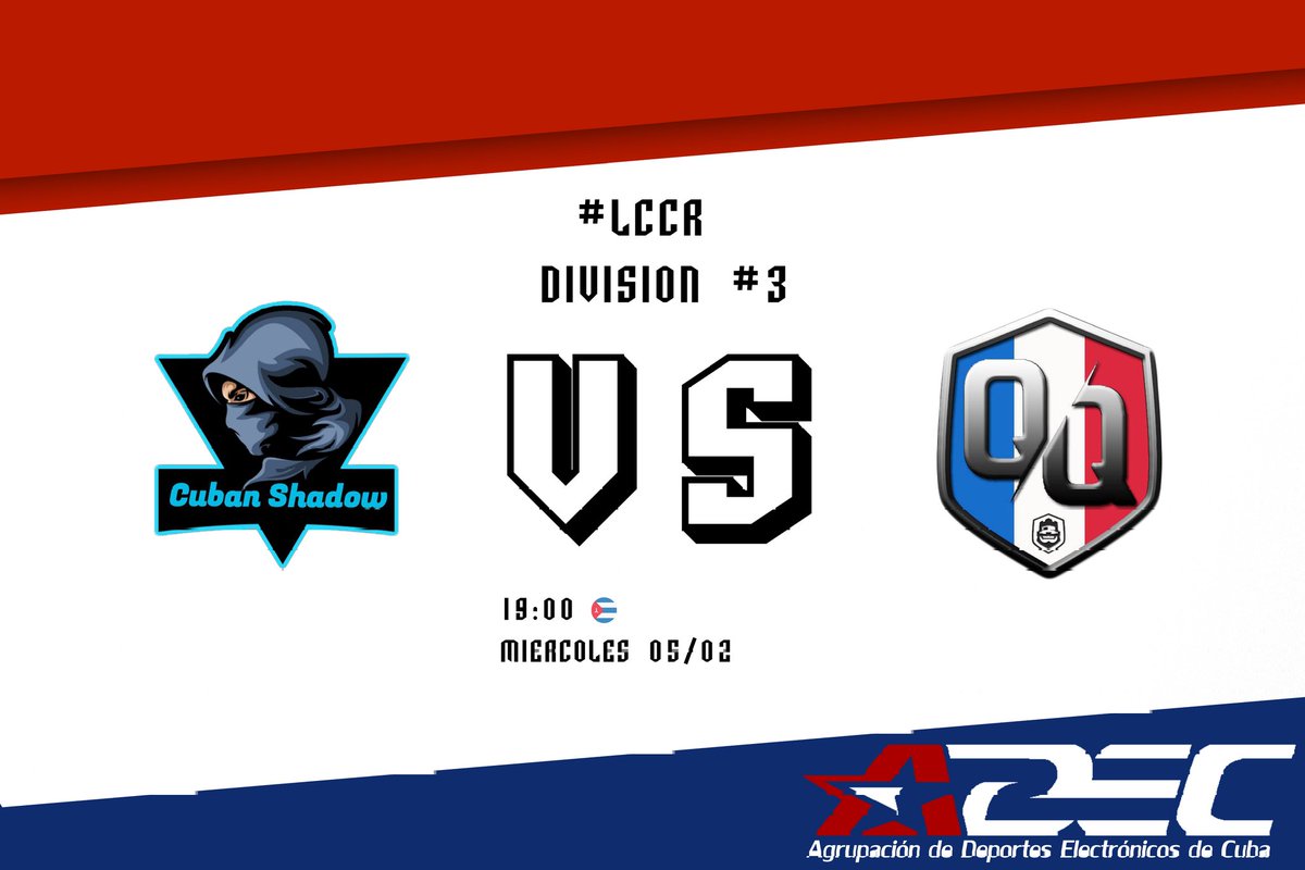 adec_eSports's tweet photo. Ya esta todo listo para el inicio de la 3ra División de #LCCR. Aquí les dejamos los enfrentamientos. https://t.co/fwVh2FJBz2