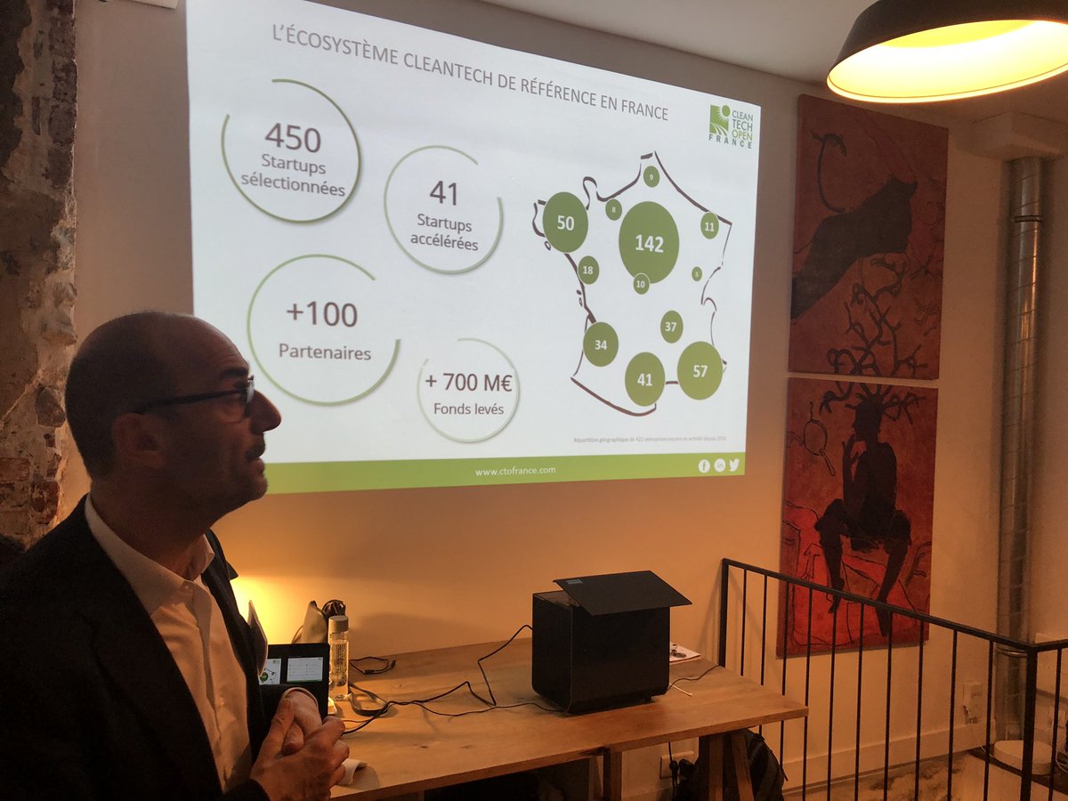 powerup_xyz's tweet photo. #EnDirect du premier afterwork alumni @cleantechopenFR ! Un plaisir de pouvoir l’accueillir dans nos locaux @LUMILALED @SNCFReseau @SNCFReseauInnov @CEA_Liten @ENGIEInnov @EDFofficiel @Faurecia @ClimateKIC_Fr @Bpifrance https://t.co/G4EZPvtk1x