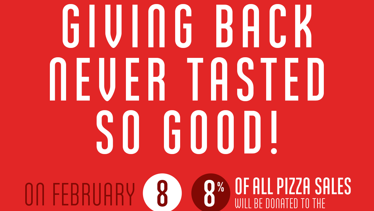 ChristmasBureau's tweet photo. Give back to your local community & enjoy fantastic pizza!! Join @bucopizzeria restaurants (Windermere, St Albert, & Epcor Tower) THIS Saturday and 8% of every pizza will be donated to @ChristmasBureau. We are already fundraising to achieve our campaign goal for 2020! https://t.co/7zDS4ztYKv