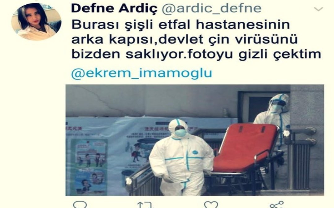 TahirSimsek's tweet photo. Böyle #provake haberlere itibar etmeyin lütfen. Şu an #Türkiye'de #coronavirus vakası #yok. Olmasın da inşaAllah. https://t.co/WlCNwExWgo