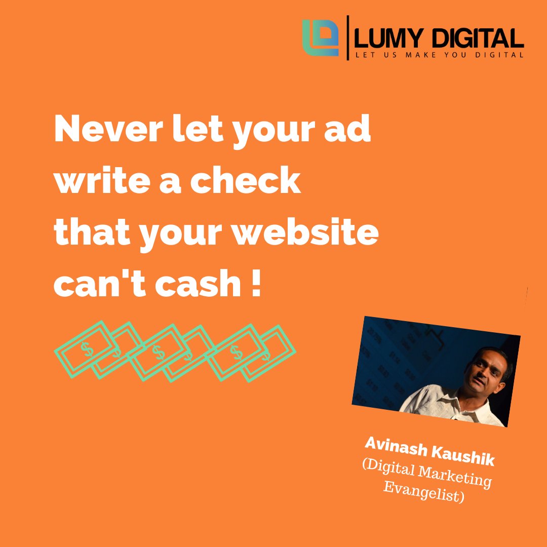 #Website is like your business card. If it needs fixing, it needs to be fixed right away. If you don't have it yet, you should create one ASAP or hire an agency to do that. #clients with great #adcopy and bad website leads to disarray in their #marketing strategy