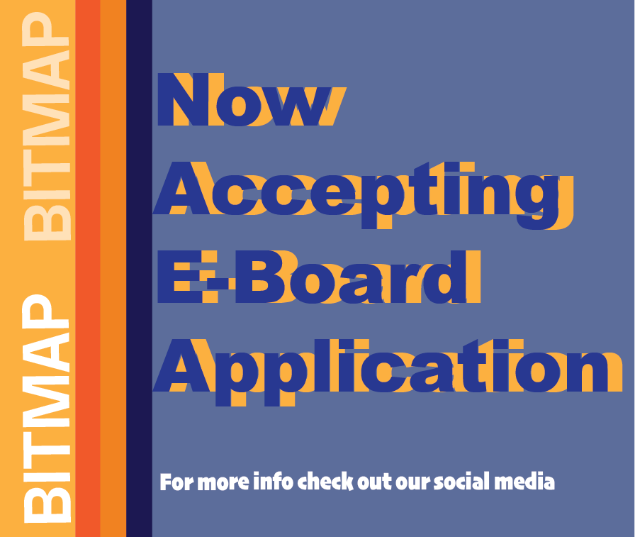 Codestellation's tweet photo. Are you looking to get more involved in the tech community at Brandeis? BITMAP is looking for more people to add to our E-Board! Please fill out this google form if you are interested in being considered for a position!
https://t.co/9gfHlMNlHq https://t.co/ptrvxnptLO