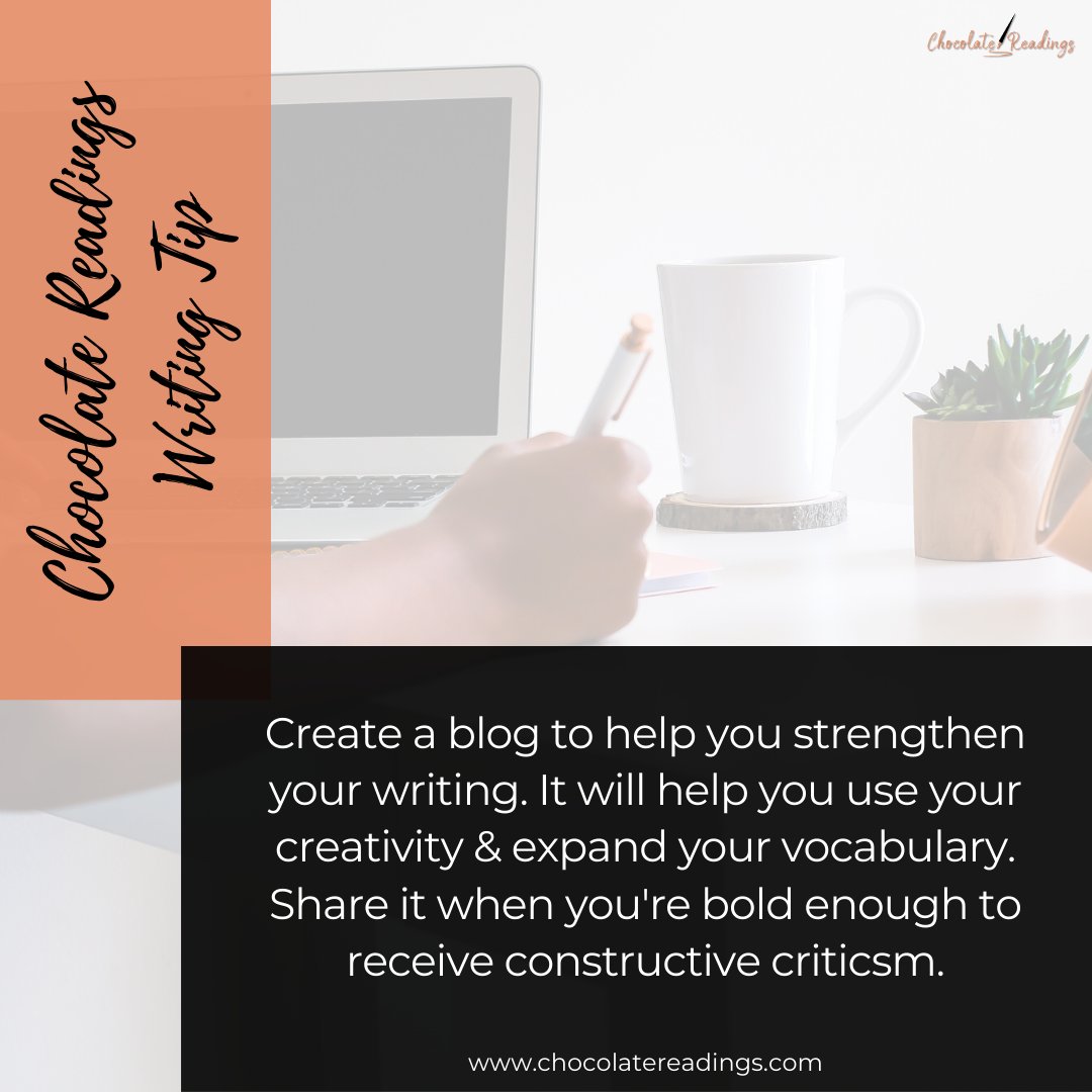 crauthorfirm's tweet photo. Struggling with your word choice? Try blogging to strengthen your writing #BlogHer20 #writingtips #authorslife #writerslife https://t.co/sySBLQcP7Q
