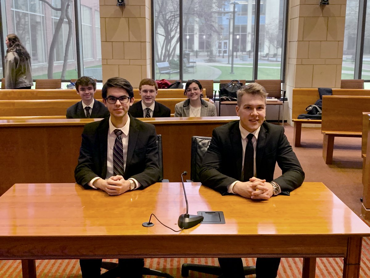 Paul_VI's tweet photo. With the help of Ms. Bisirri, the Mock Trial club competed this past weekend at Rutgers University. The team prepared cases for both the defense and prosecution as well as developed questions for their direct and cross examinations. Keep up the great work! #pvihs #pvipride 🦅 https://t.co/JZ7VIdWse0