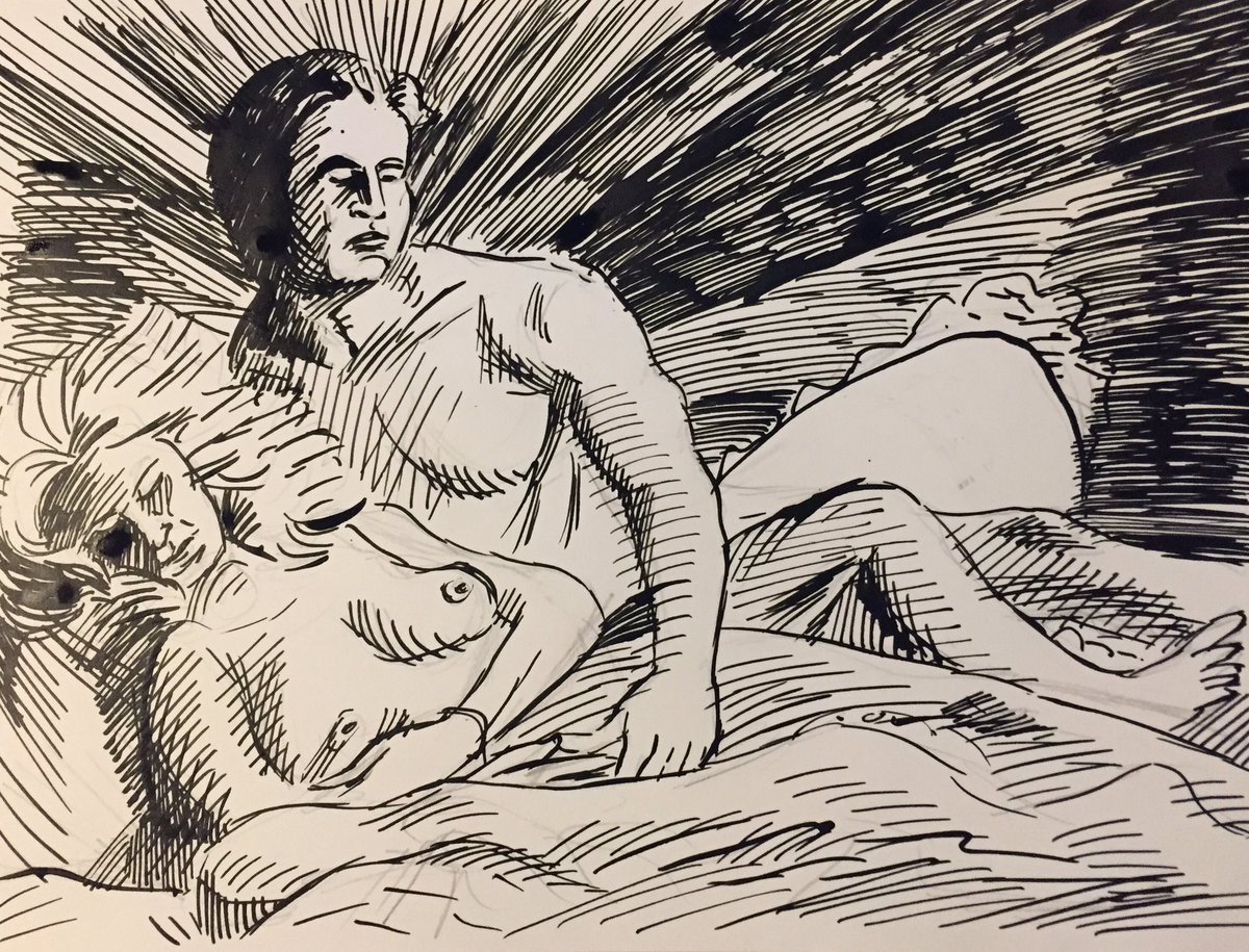 PeterLandau's tweet photo. Monique Van Vooren, Actress with a Diverse Résumé #obitpix #moniquevanvooren #belgian #actress #tarzanandtheshedevil #andywarholsfrankenstein #fleshforfrankenstein #batmantvseries #missclean #artistsoninstagram #penandink #drawing #illustration #portrait https://t.co/cGF0GvG62z