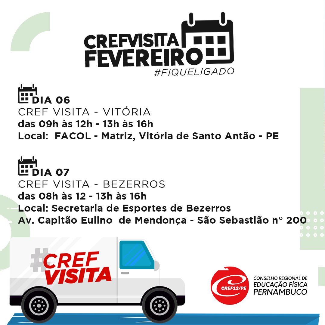 cref12pe's tweet photo. É o CREF12/PE mais próximo e presente do profissional e dos empreendedores de academia em todas as regiões pernambucanas.#cref12 #pernambuco #juntosnaluta #educacaofisica #confef https://t.co/qUUpJ6wTAm
