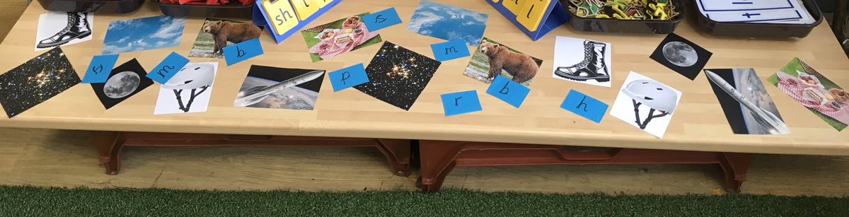 knaknakna222's tweet photo. EYFS @hifieldji #WhateverNext provocation. #Stimulate #EnablingEnvironment 🐻🌌 #HiField https://t.co/ZXCS5Ma211