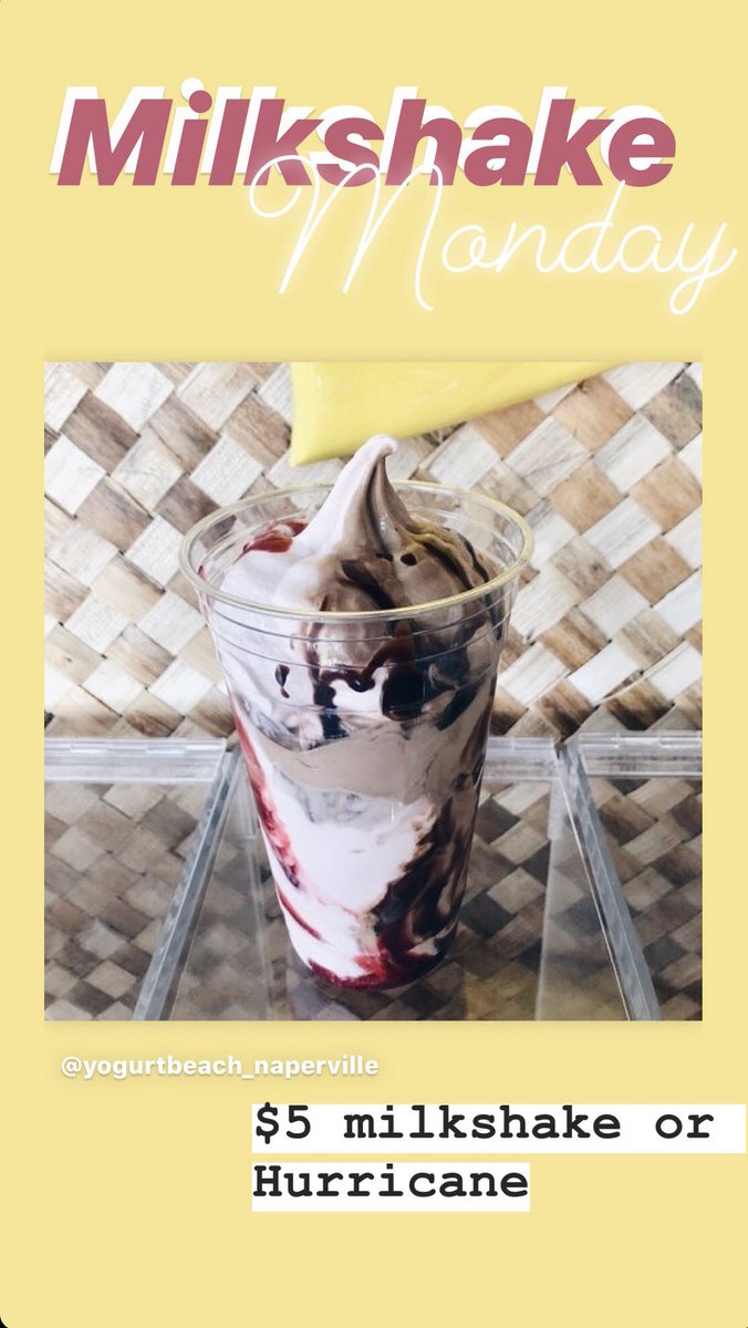 Milkshake Monday🤩