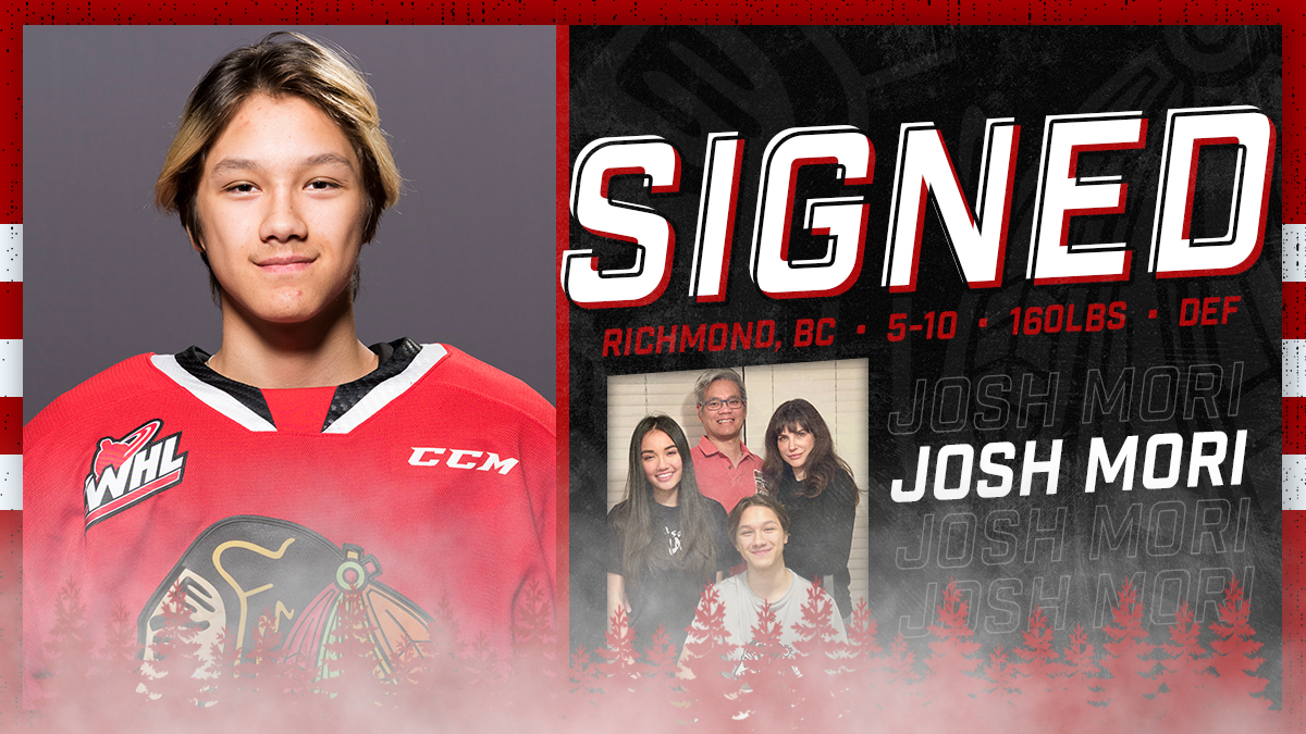 ✍️ || SIGNED

The Portland Winterhawks are pleased to announce the signing of Richmond, BC native and defenseman Josh Mori.

🔗 pdxhwk.us/3947qdt