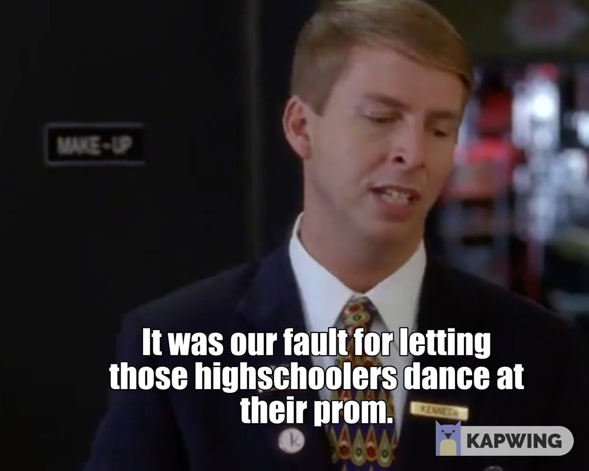 30RockQuoteOTD's tweet photo. Oh! You smell like when the Stone Mountain tire fire joined up with the corpse fire and then swept through the downtown manure district. 

#30Rock #30RockQuote #KennethParcell #JackMcBrayer #TheTuxedoBegins https://t.co/yBw9nPtEzW