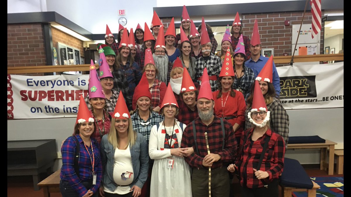 lizkiley17's tweet photo. If only we could dress up every day! 😉 #WeLoveOurParksideStaff https://t.co/GMnbIeUYLN
