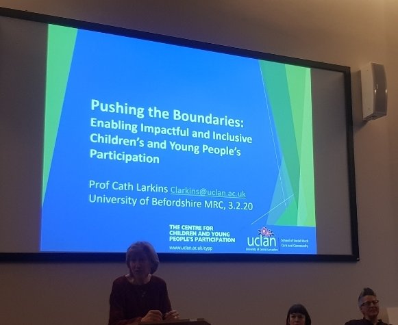 TabassumMirza13's tweet photo. An amazing evening hosted by @uniofbeds with inspirational presentations by Prof. Cath Larkins and @CamilleLW. Time to get the child's #voiceinmotion #childrensparticipation #ccscoproduction @Loopylouise75 https://t.co/NSUlByCLRL