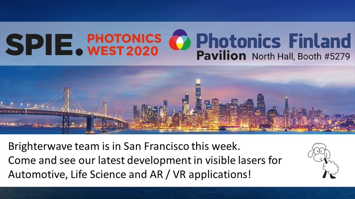 1000 Lambdas looking for a new home!
#PhotonicsWest #laser #PhotonicsFinland