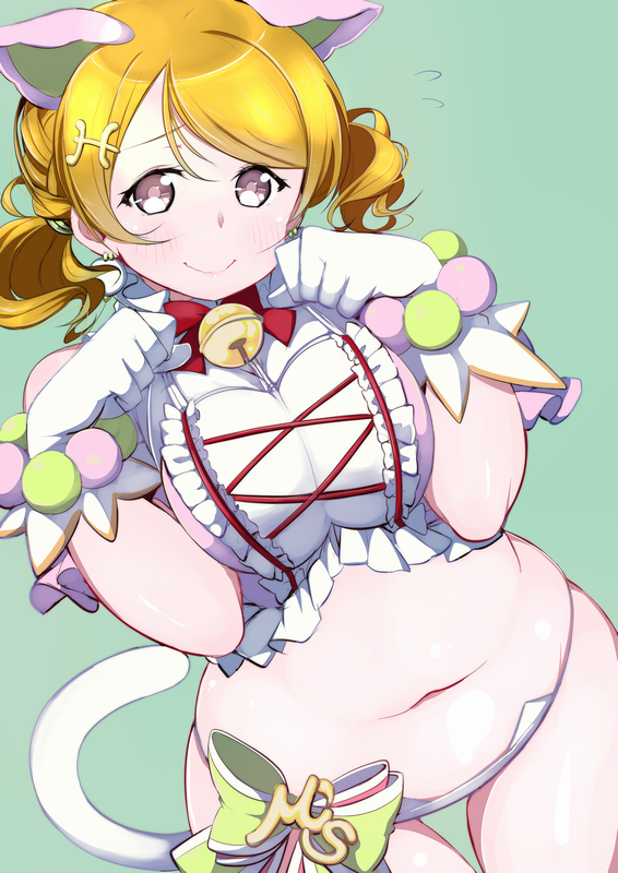 小泉花陽 「キャットツインテールちん!
 #火曜日かよちゃん 」|Repunitのイラスト