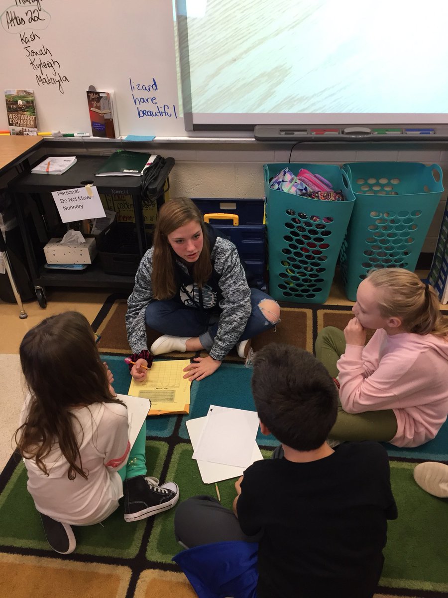 nunnery_k's tweet photo. I couldn’t be happier to see these two girls leading a small math groups today!  @MarinerMates @BeechwoodMiddle https://t.co/gzHPl4XIPu