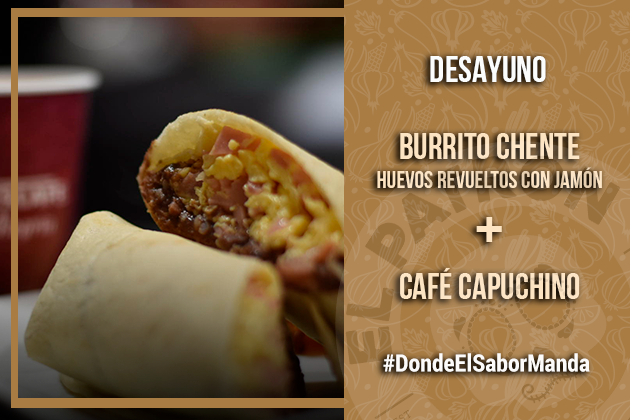 RestElPatronGT's tweet photo. La mejor combinación para DESAYUNAR, nuestro delicioso BURRITO CHENTE y UN DELICIOSO CAFÉ CAPUCHINO. Te esperamos este martes desde las 7am. #ElPatron #restaurante #desayunos #fusiondesabores #ingredientesfrescos #nutritivo https://t.co/X9aFT9tocU